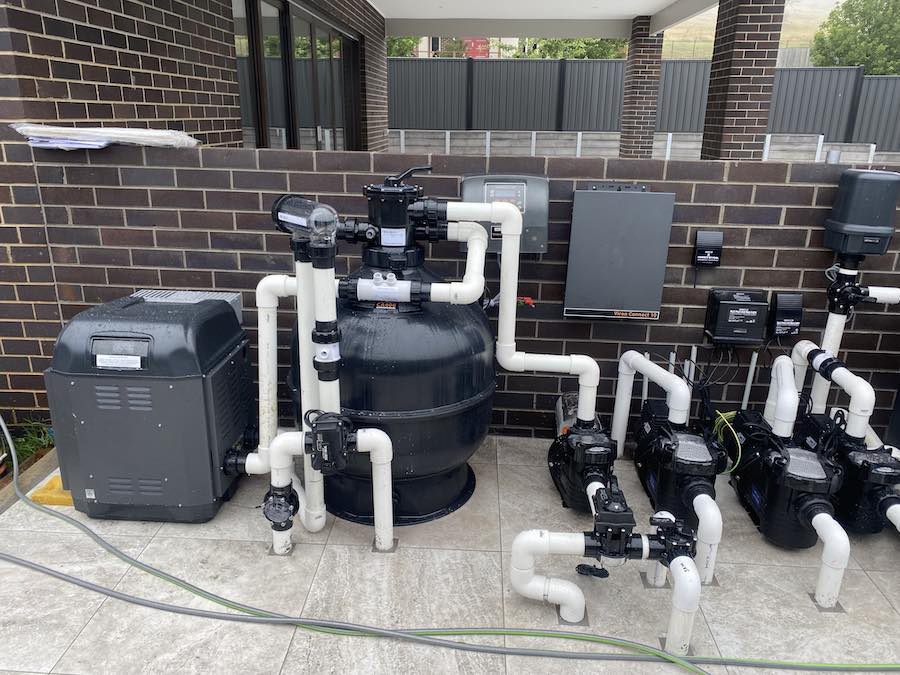 Residential Pool Equipment Installation Work in West Hollywood